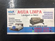 AGUA LIMPA - Lavagem a Seco - Carpetes, Veiculos (interno),Poltronas, Colchões e outros