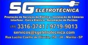 SG - Eletrotécnica - Serviços de elétrica e Segurança Eletrônica